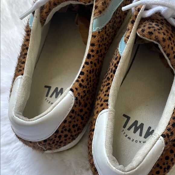 Madewell MWL Brown and White Sneakers - Picture 9 of 12